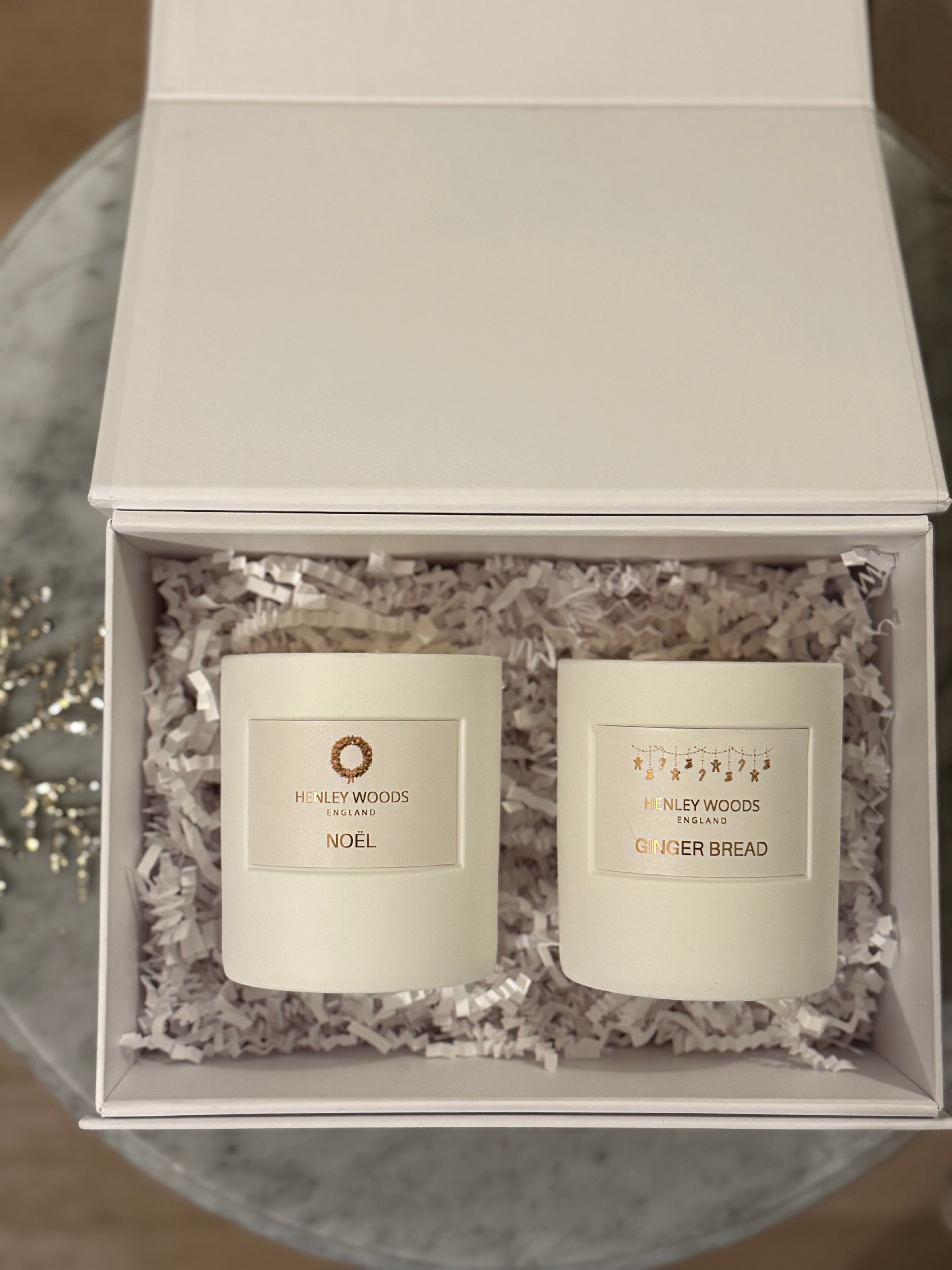 CHRISTMAS CANDLE DUO