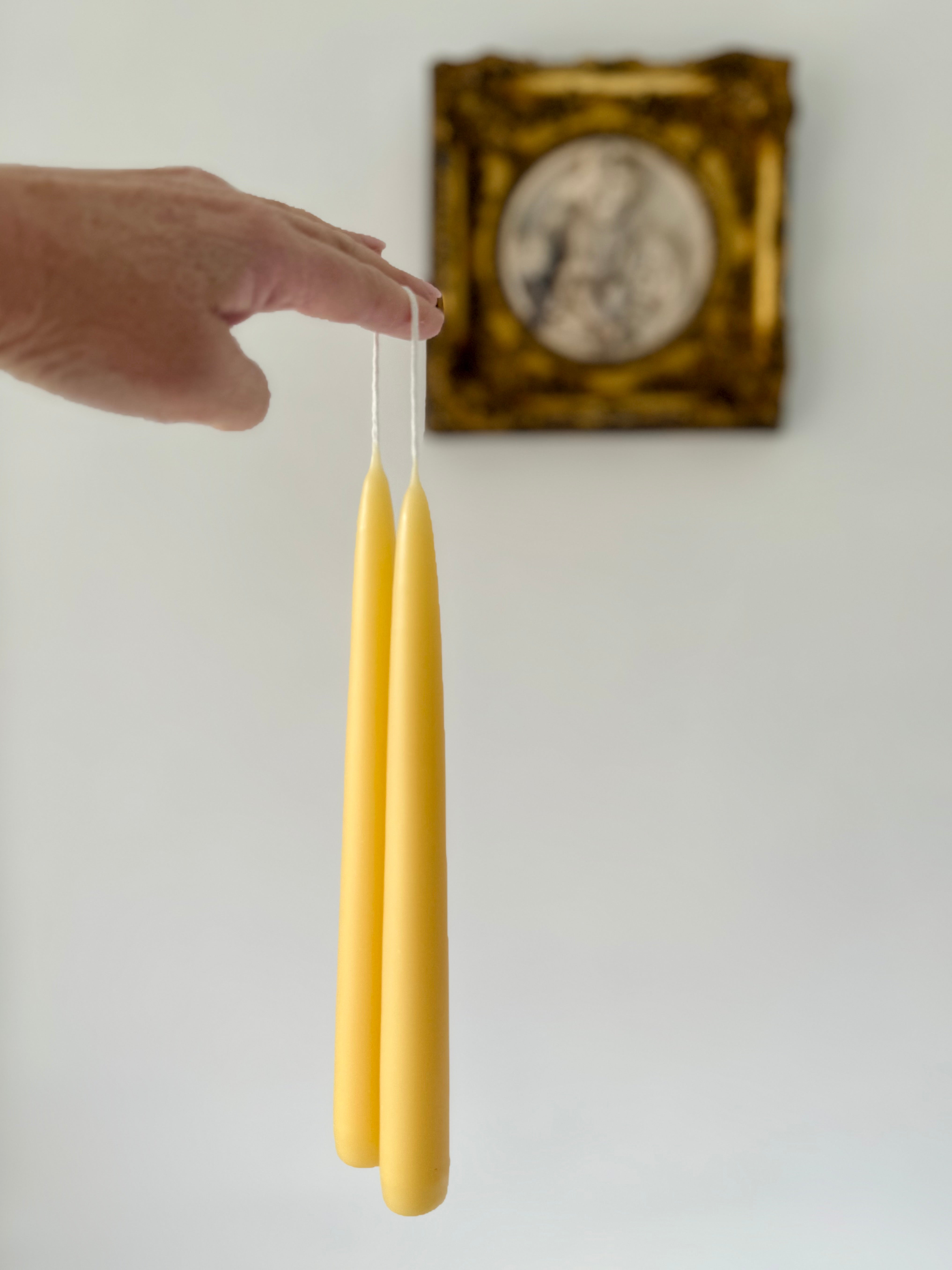 DIPPED BEESWAX CANDLES