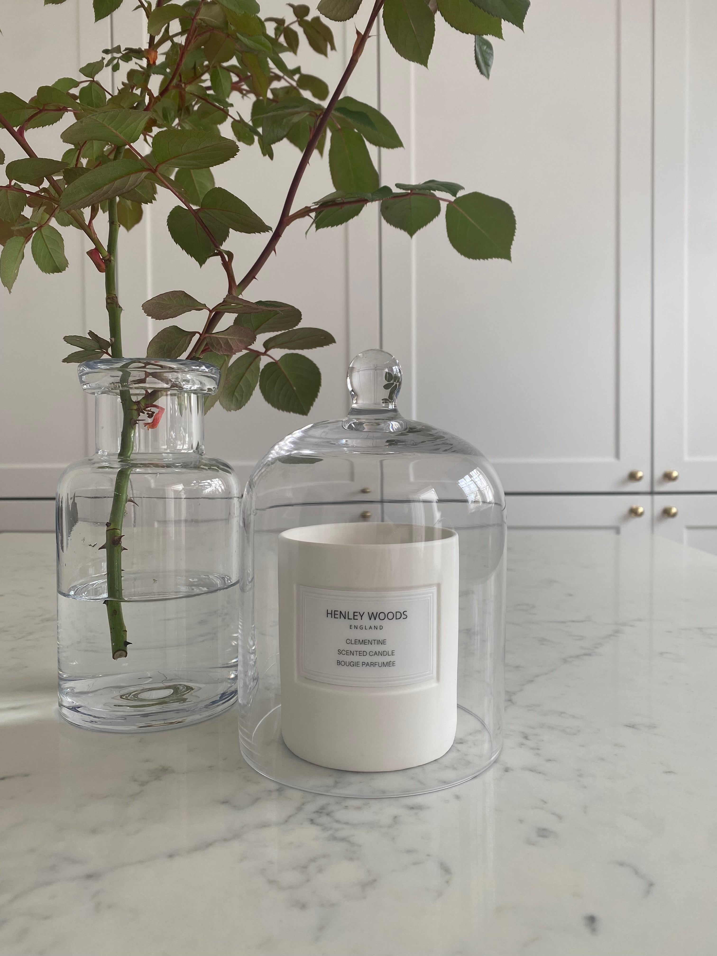 HENLEY WOODS HAND BLOWN CLOCHE SMALL