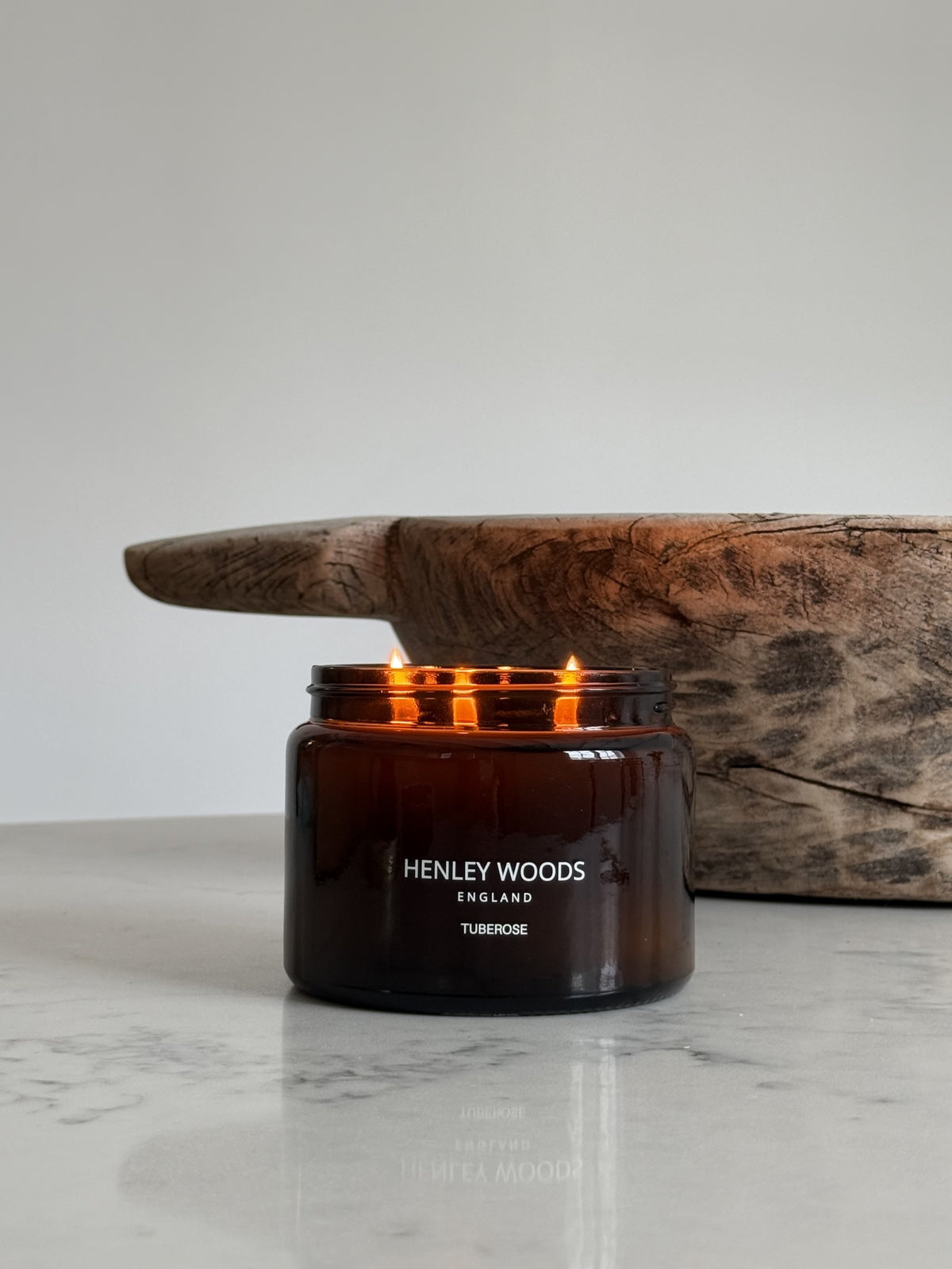 TUBEROSE 3 WICK LUXURY HOLIDAY CANDLE
