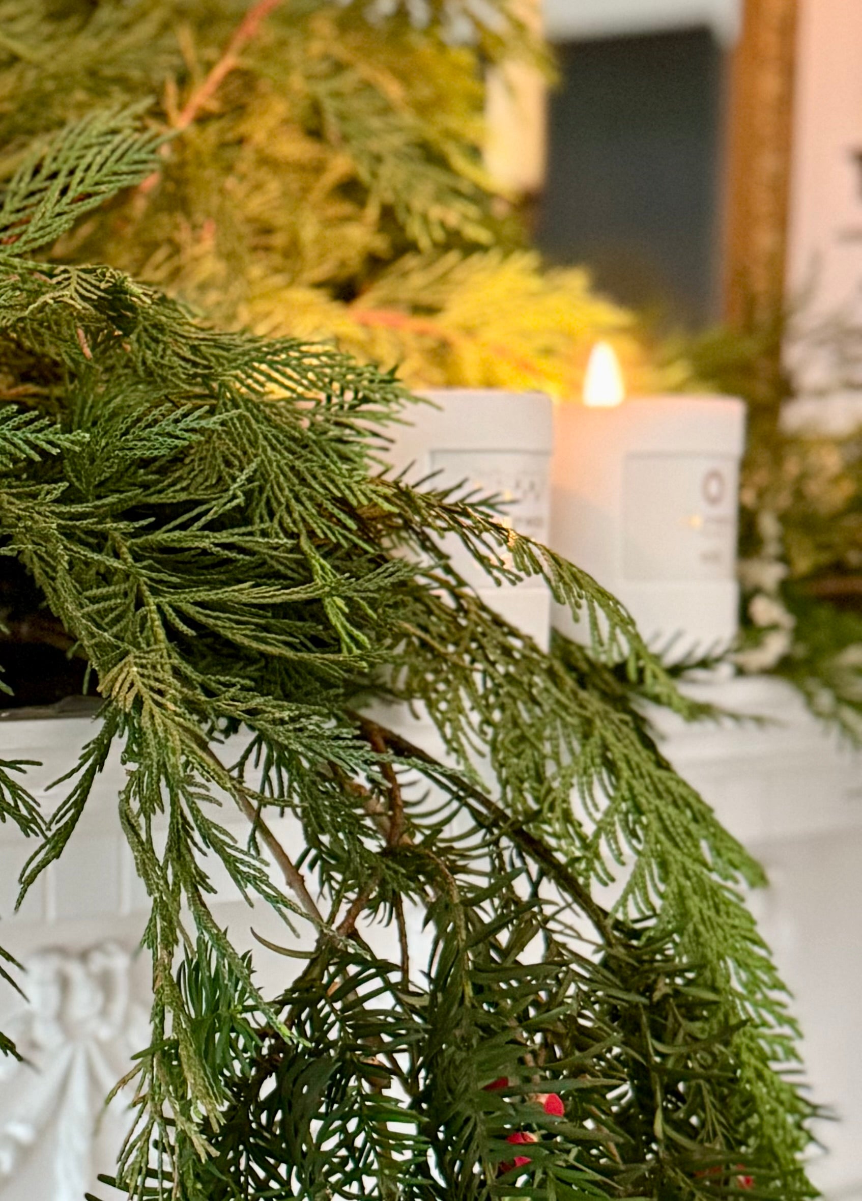 CHRISTMAS CANDLE DUO