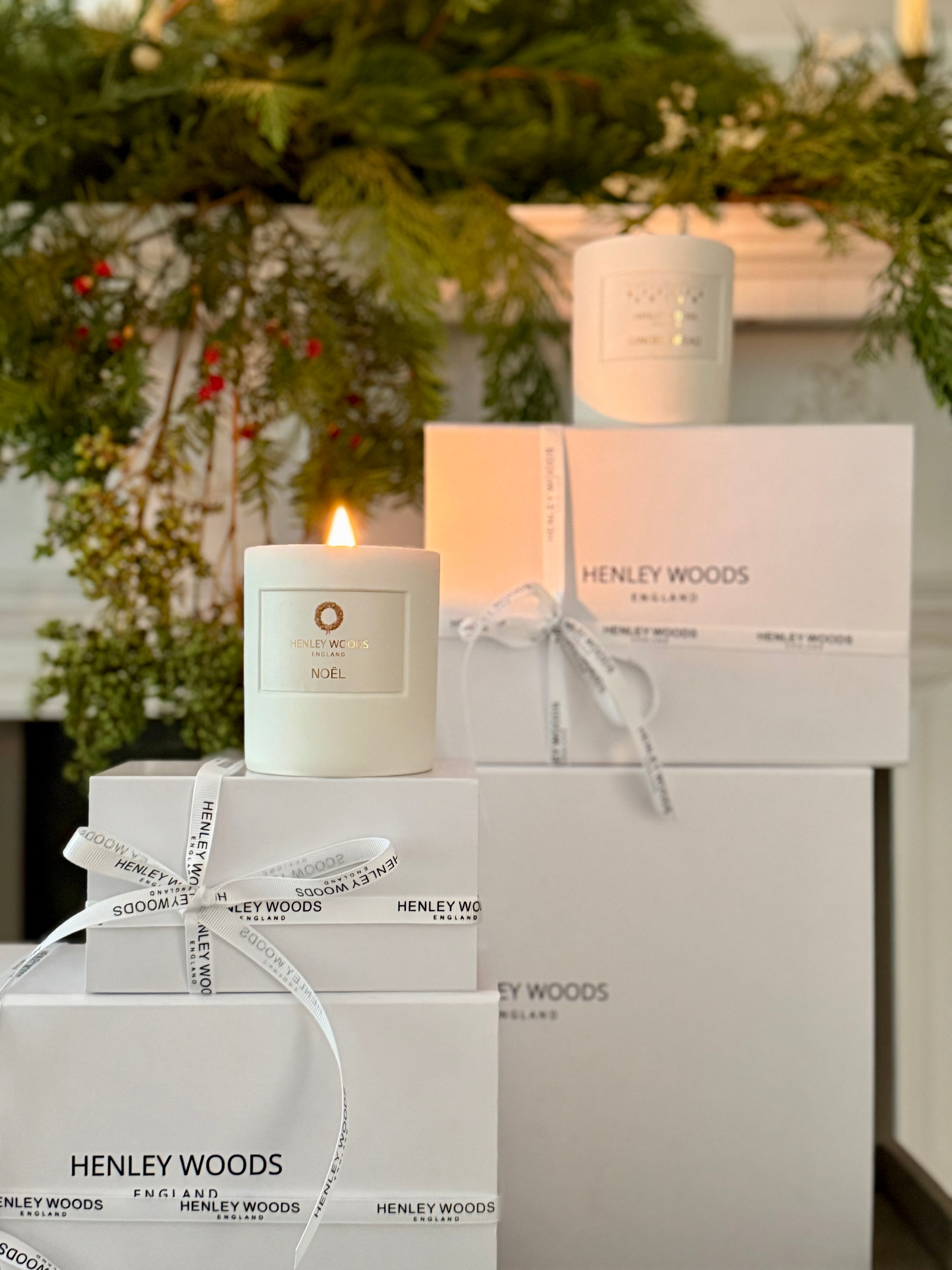 CHRISTMAS CANDLE DUO