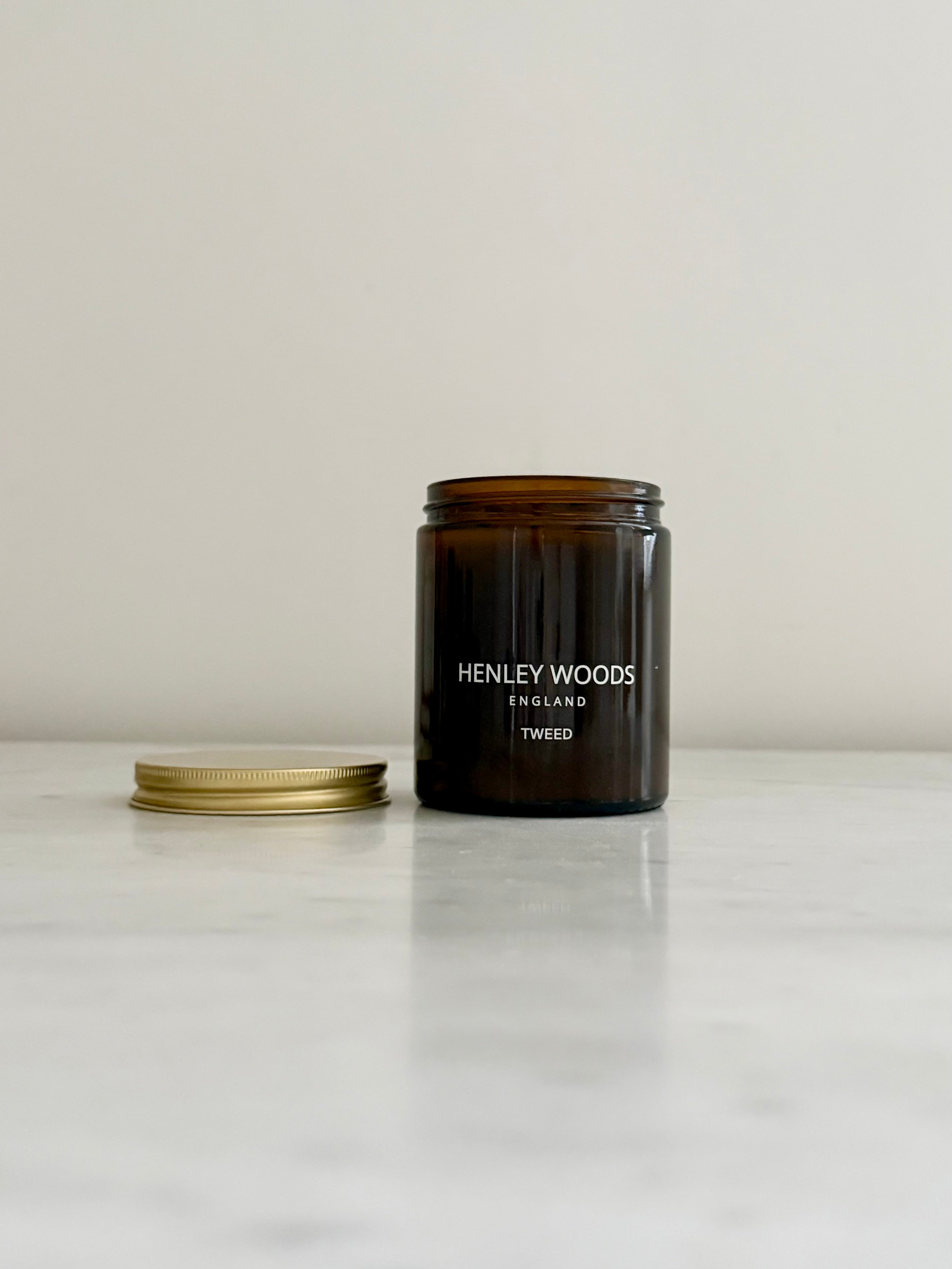 TWEED CANDLE AMBER